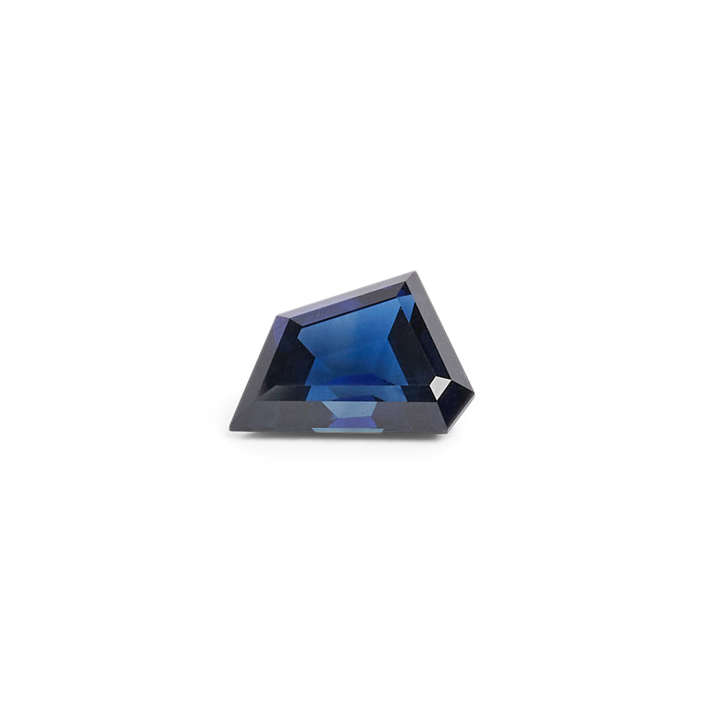 1.16ct Australia Dark Blue Freeform Sapphire
