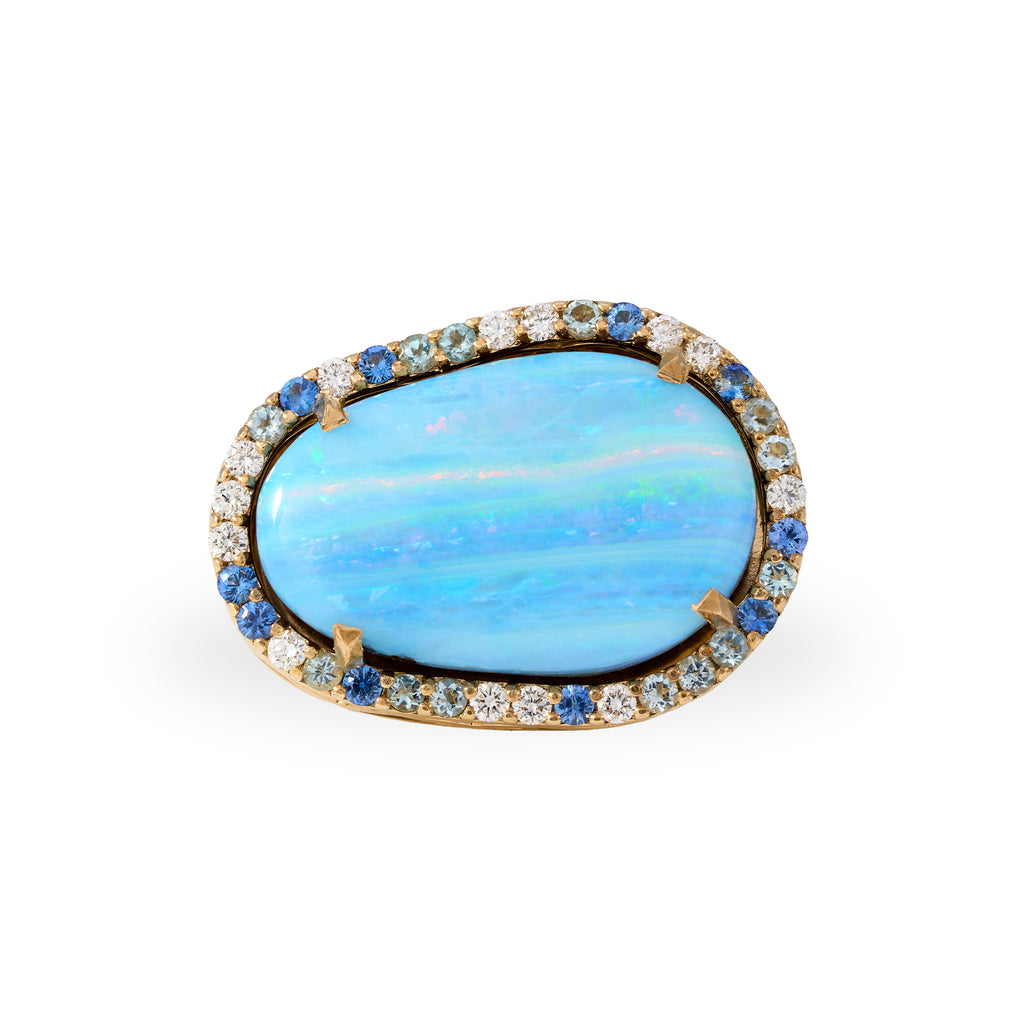 Blue Opulence Ring