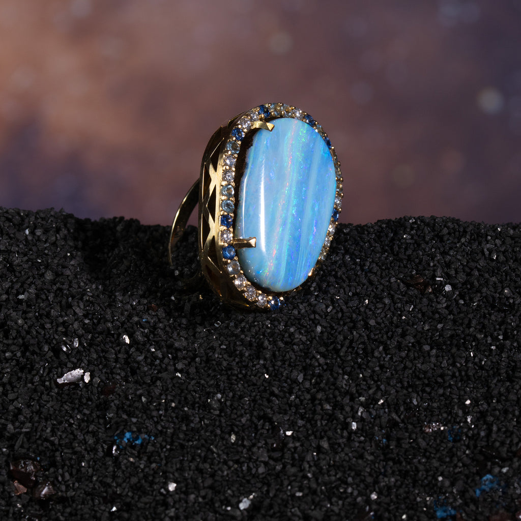 Blue Opulence Ring