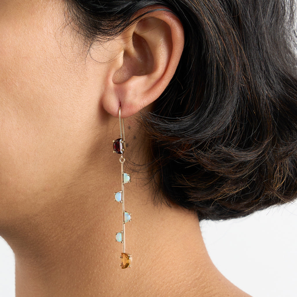 Lunation Drop Earrings