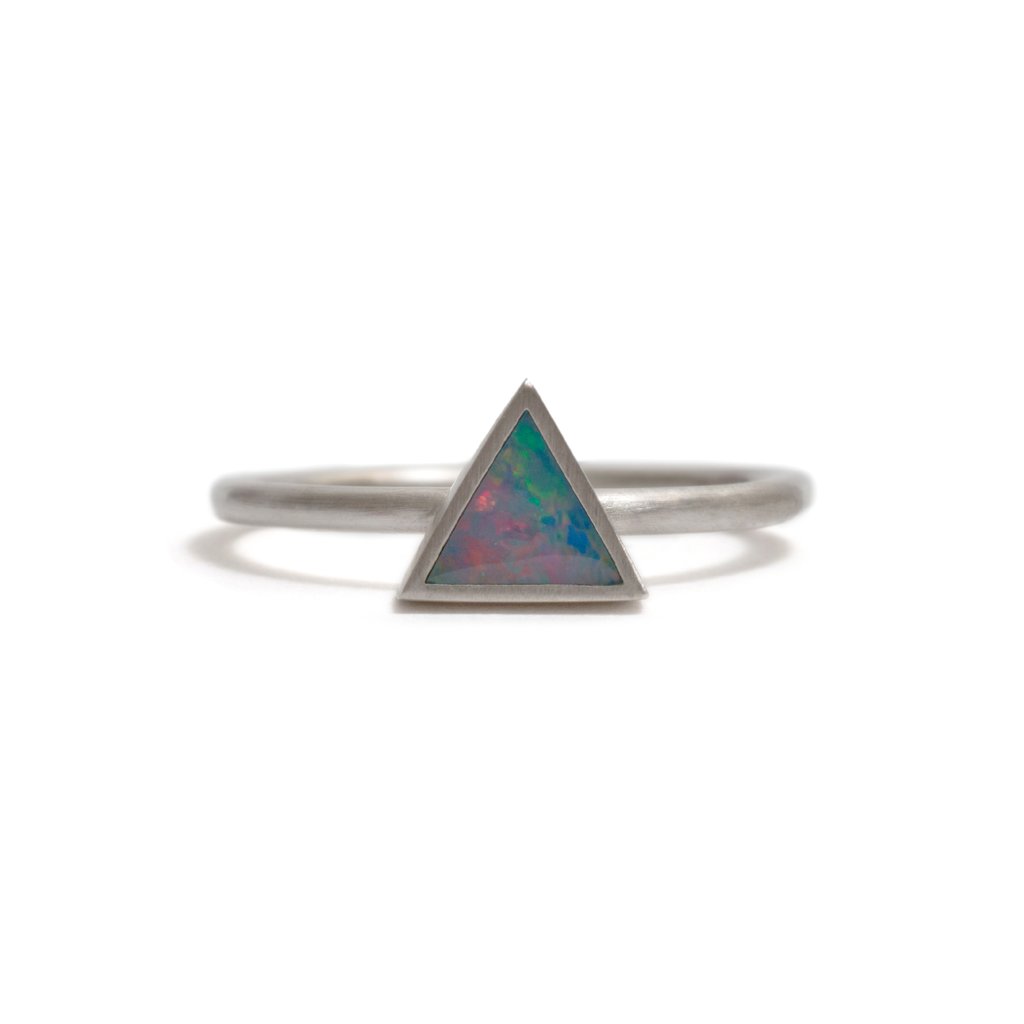 Opal Element Large Stacking Ring