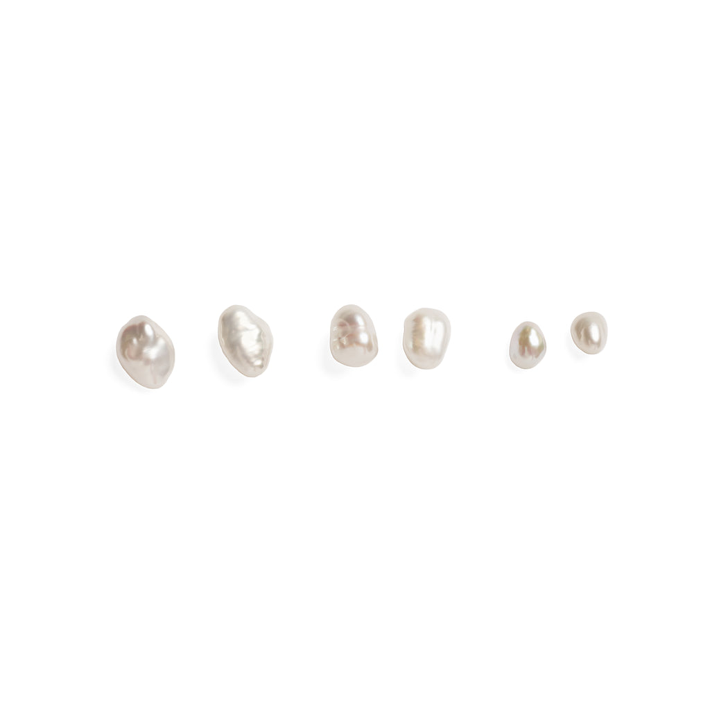 Baroque Pearl Large Stud Earring (Single)