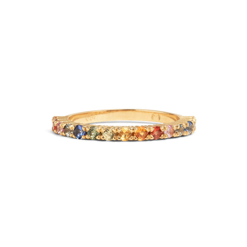 Fever Rainbow Sapphire Ring