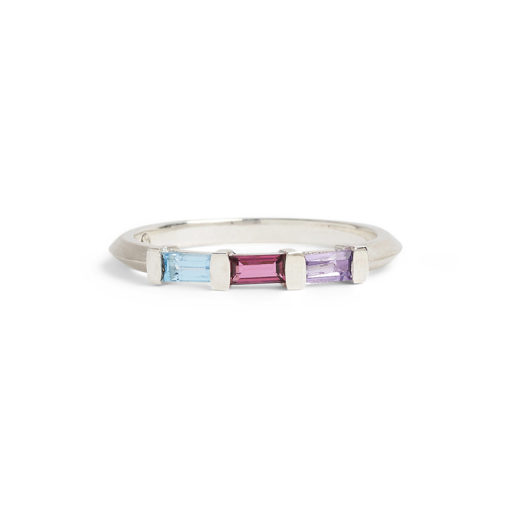Juicy Triple Gem Ring