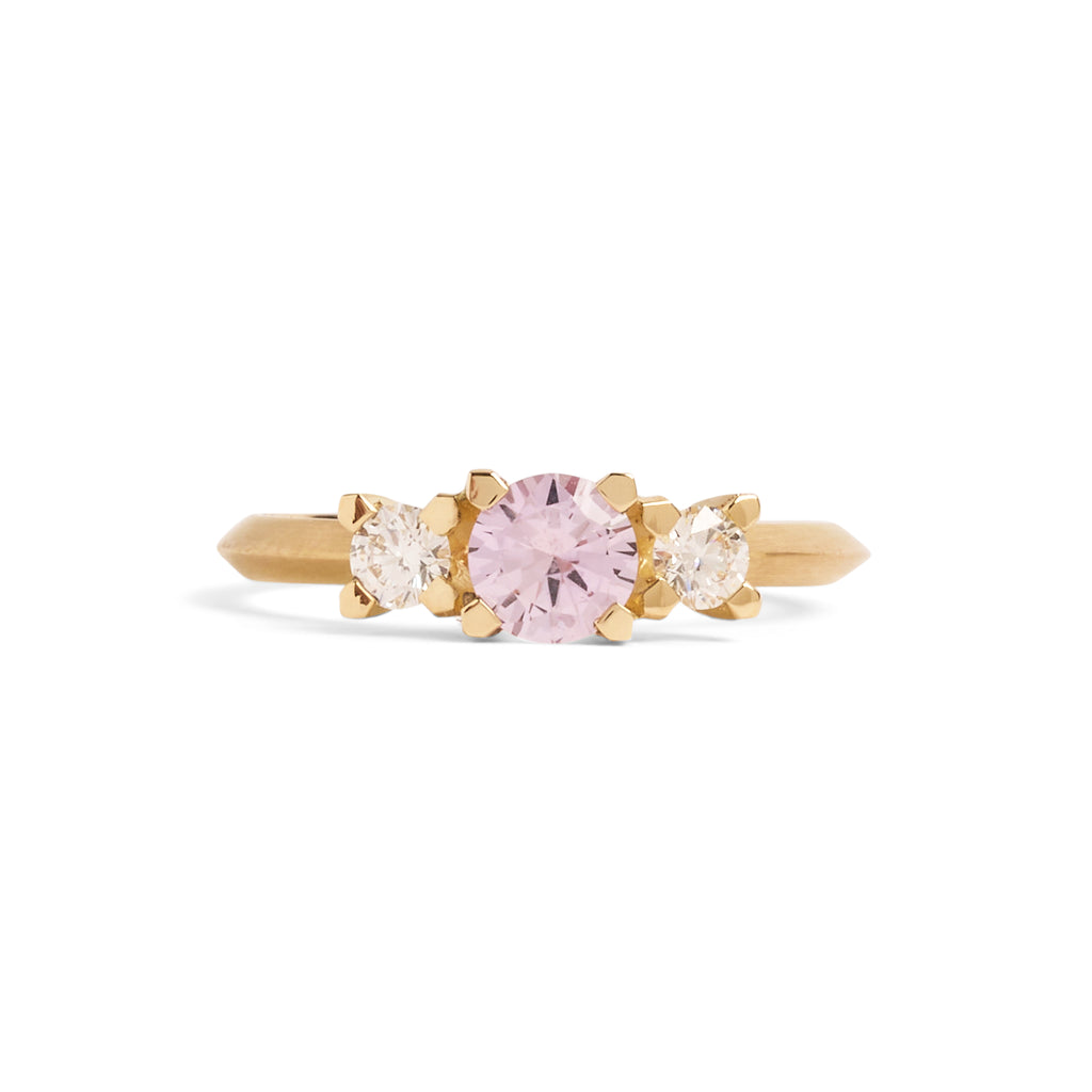 Heartbeat Pink Sapphire Love Ritual Ring