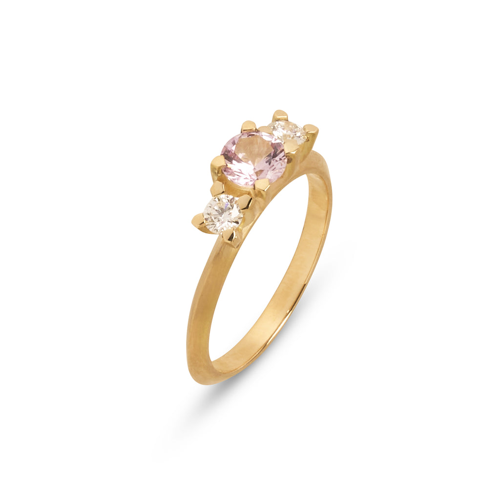 Heartbeat Pink Sapphire Love Ritual Ring