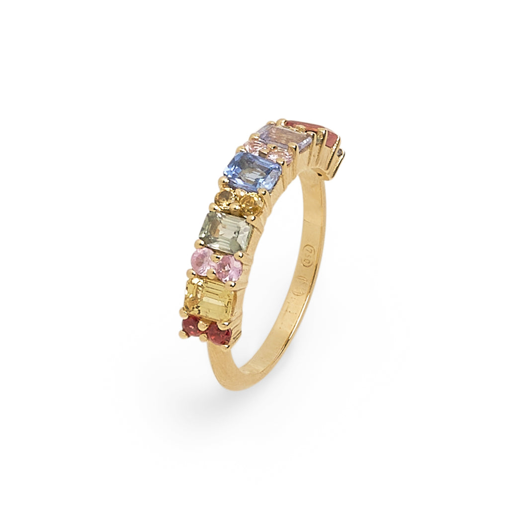 Everlasting Rainbow Ring