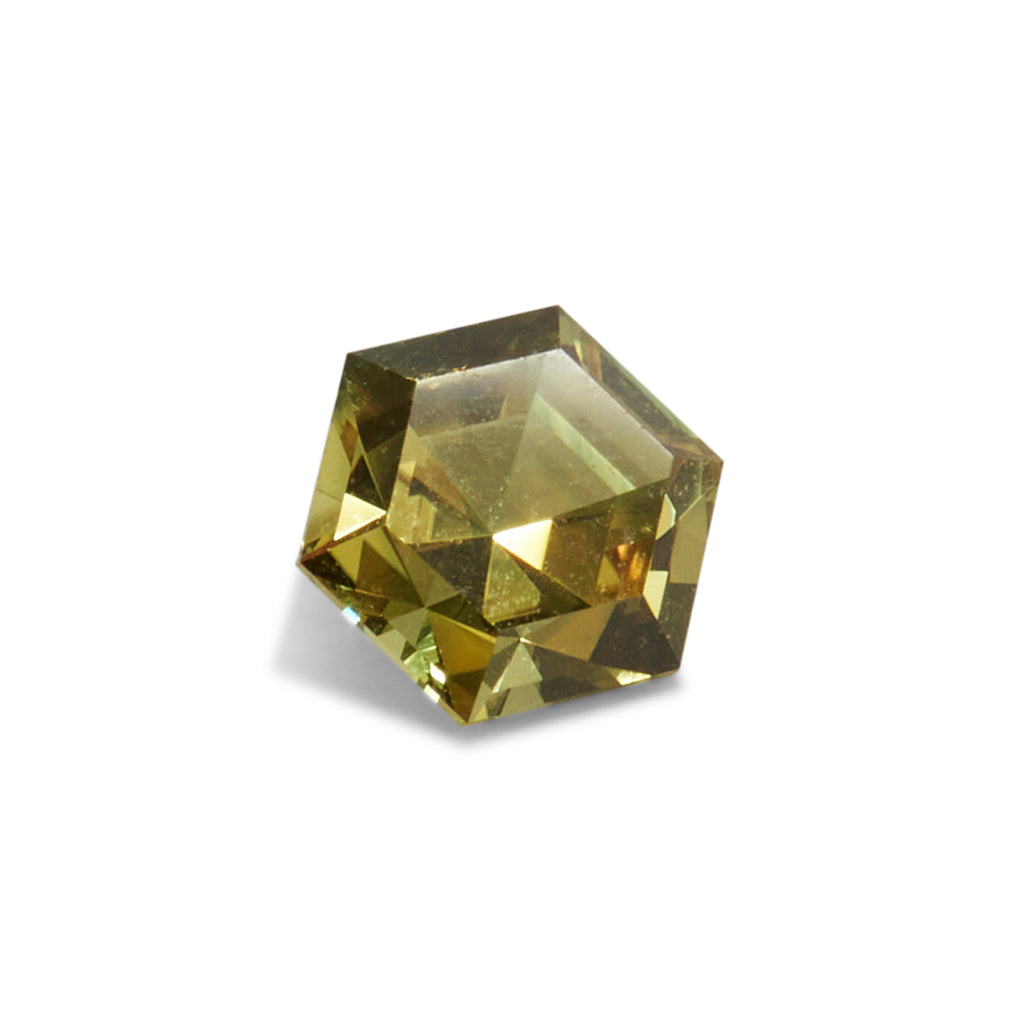 1.86ct Hexagonal Step Cut Yellow Australian Sapphire