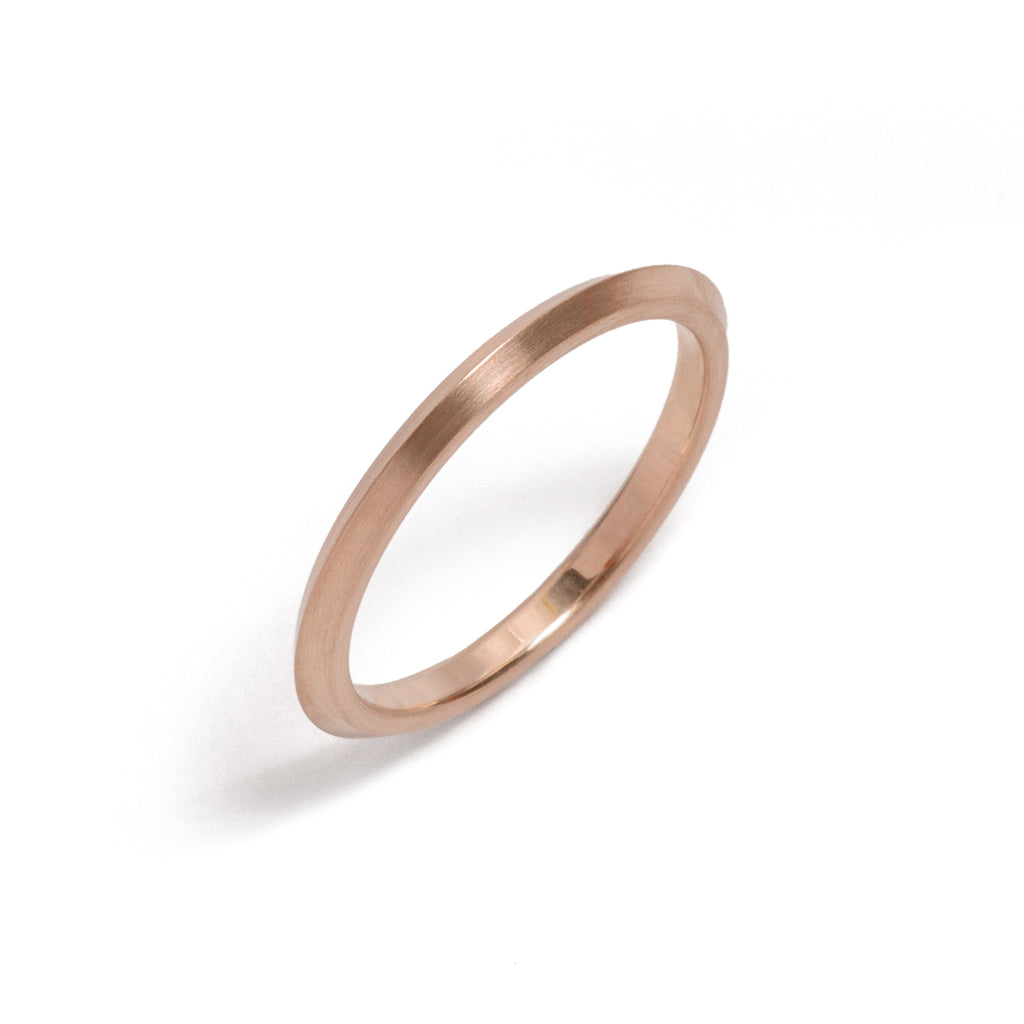 Rose Gold You and Me Ring