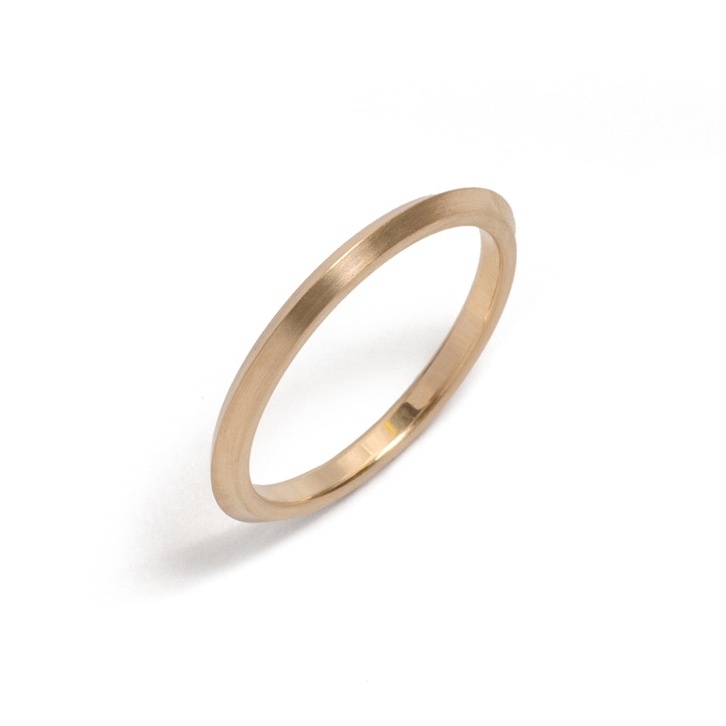 Yellow Gold You and Me Ring