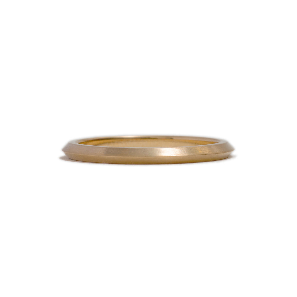 Yellow Gold You and Me Ring