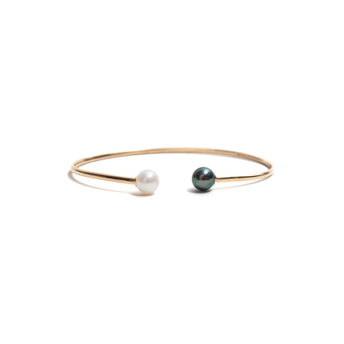 Suspended Pearl Cuff