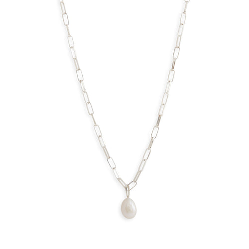 Baroque Pearl Drop Necklace