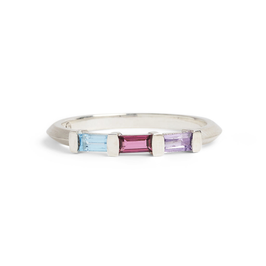 Juicy Triple Gem Ring